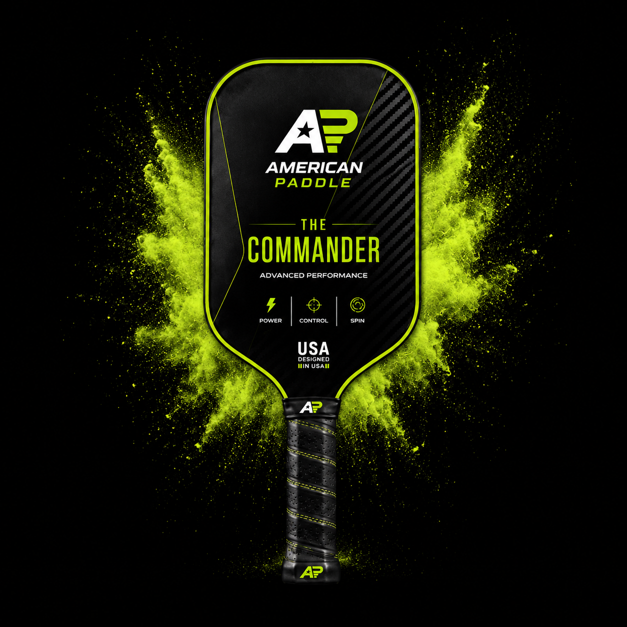 The Commander Pickle Ball Paddle